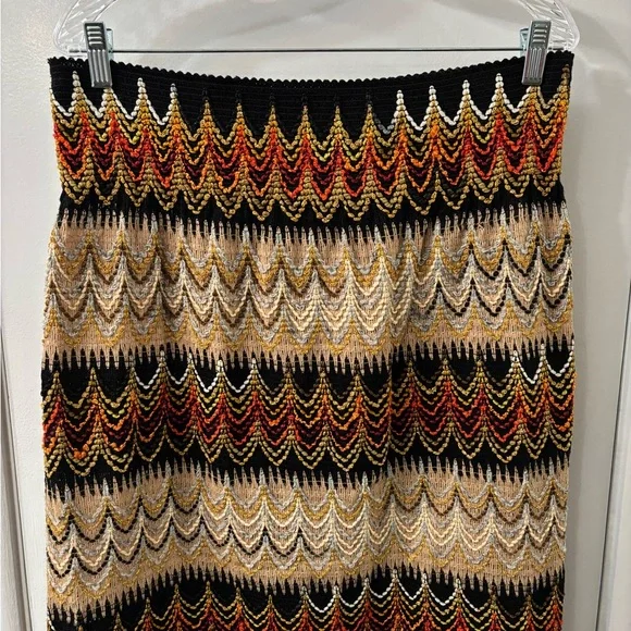 Vintage 1960s Handwoven Tribal Maxi Skirt, Very Unique and Beautiful Piece - Picture 2 of 9